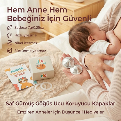 Gümüş Emzirme Kabı